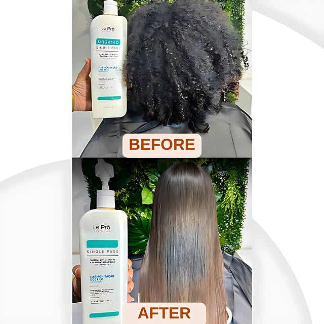 Le Prö Organic Single Pass Smoothing Hair Mask Silky Mirror-Shine Finish – Buy now at MKPBR.COM – Worldwide Shipping