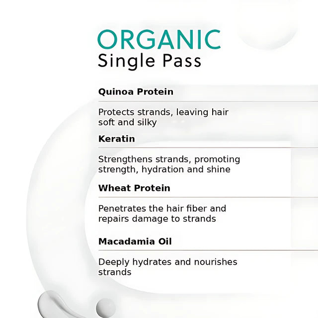 Le Prö Organic Single Pass Smoothing Hair Mask with Quinoa and Wheat Protein – Buy now at MKPBR.COM – Worldwide Shipping