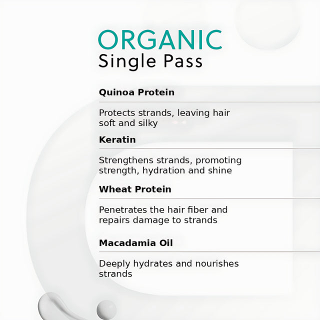 Le Prö Organic Single Pass Smoothing Hair Mask with Quinoa and Wheat Protein – Buy now at MKPBR.COM – Worldwide Shipping