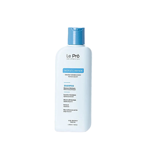 Le Prö Hidrate Repair Shampoo 300 ml front bottle – Buy now at MKPBR.COM – Worldwide Shipping