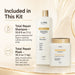 Le Prö Total Repair Reconstruction Kit Brazilian 2-Piece Set Professional Size – Buy now at MKPBR.COM – Worldwide Shipping