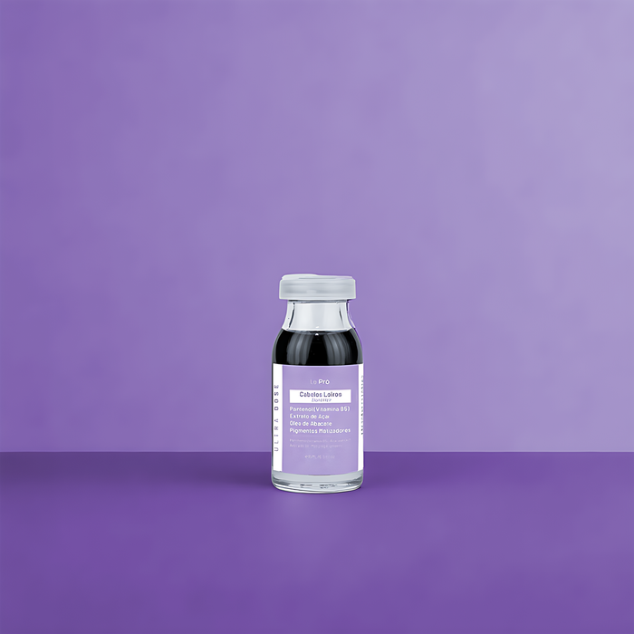 Le Prö Ultradose Blond toning hair ampoule packaging and details – Buy now at MKPBR.COM – Worldwide Shipping