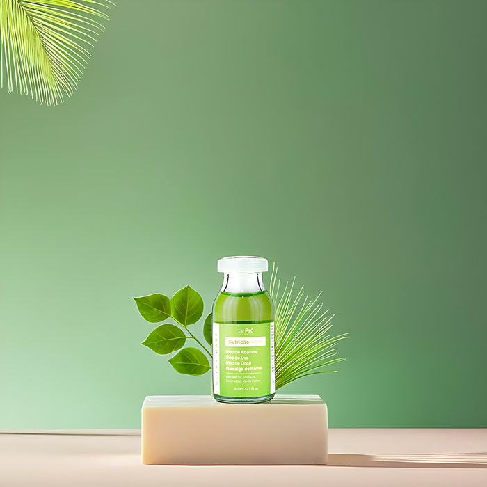 Le Prö Ultradose Nutrition hair ampoule packaging and details – Buy now at MKPBR.COM – Worldwide Shipping