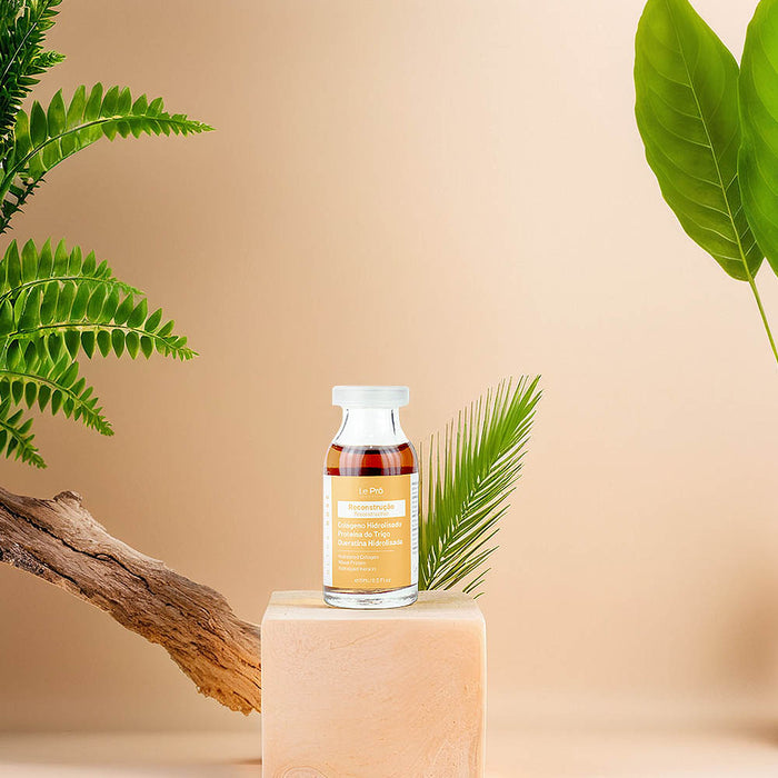 Le Prö Ultradose Reconstruction hair ampoule packaging and details – Buy now at MKPBR.COM – Worldwide Shipping