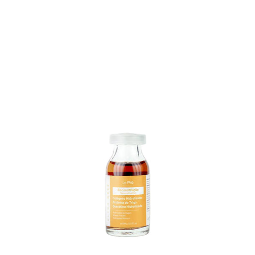 Le Prö Ultradose Reconstruction Brazilian single-dose hair ampoule 15 ml front view – Buy now at MKPBR.COM – Worldwide Shipping