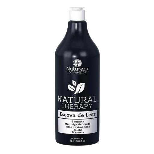 Leite Natural Therapy 1L Natureza Cosméticos front view – Buy now at MKPBR.COM – Worldwide Shipping