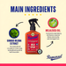 Illustration of the main benefits of Lola Cosmetics Rapunzel Milk Leave-in Spray 250ml, such as softness, detangling, and hydration - mkpbr.com