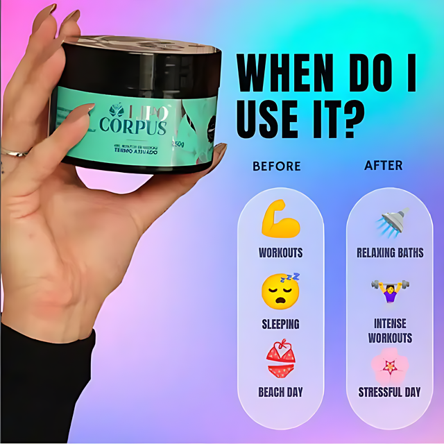 Lipo Corpus Reducing Gel for Body Contouring & Cellulite 8.82 oz (250g) – Official product at MKPBR.COM – Buy now at MKPBR.COM – Worldwide Shipping
