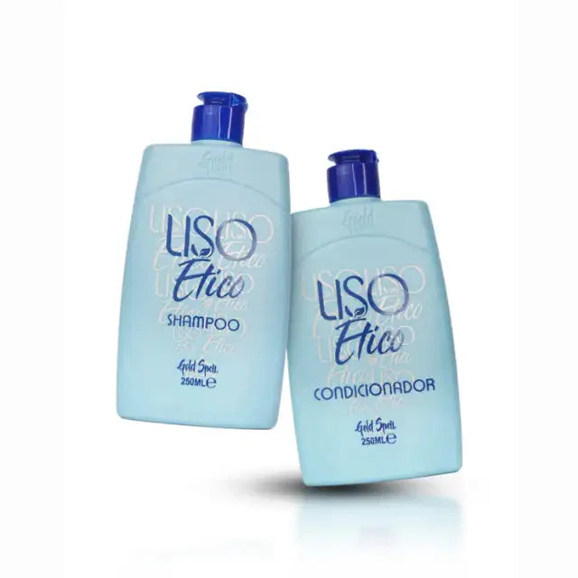 Gold Spell Co. Liso Ético Bundle: Shampoo, Conditioner for comprehensive care – Buy now at MKPBR.COM – Worldwide Shipping