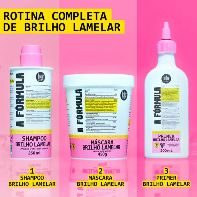 Lola From Rio A Fórmula Lamellar Shine Hair Primer benefits – Buy now at MKPBR.COM – Worldwide Shipping