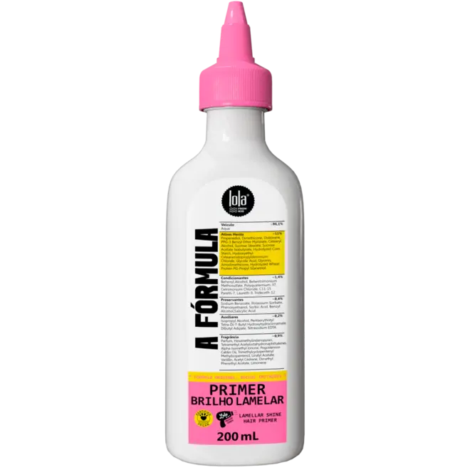 Lola From Rio A Fórmula Lamellar Shine Hair Primer 6.76 fl oz front – Buy now at MKPBR.COM – Worldwide Shipping