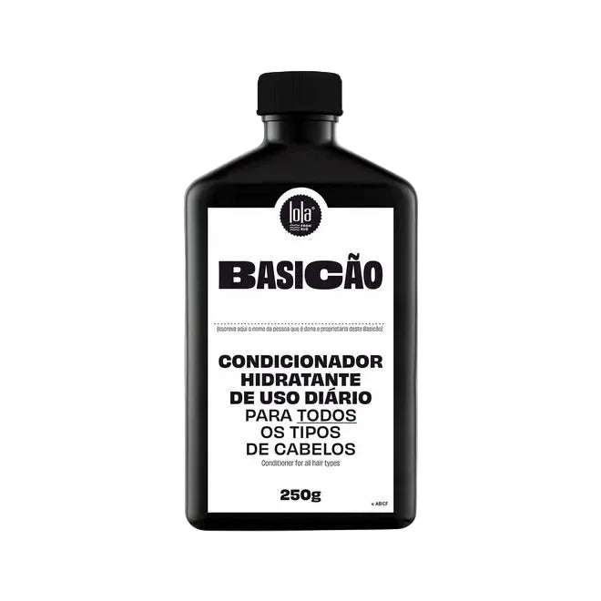 Lola From Rio Basicão Daily Conditioner 250g back label – Buy now at MKPBR.COM – Worldwide Shipping