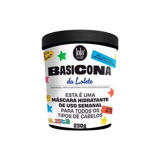 Lola From Rio Basicão Hydrating Mask 8.1 oz front – Buy now at MKPBR.COM – Worldwide Shipping