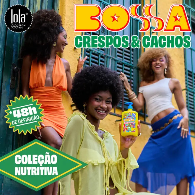 Lola From Rio Bossa Curl Defining Cream 1kg side view – Buy now at MKPBR.COM – Worldwide Shipping