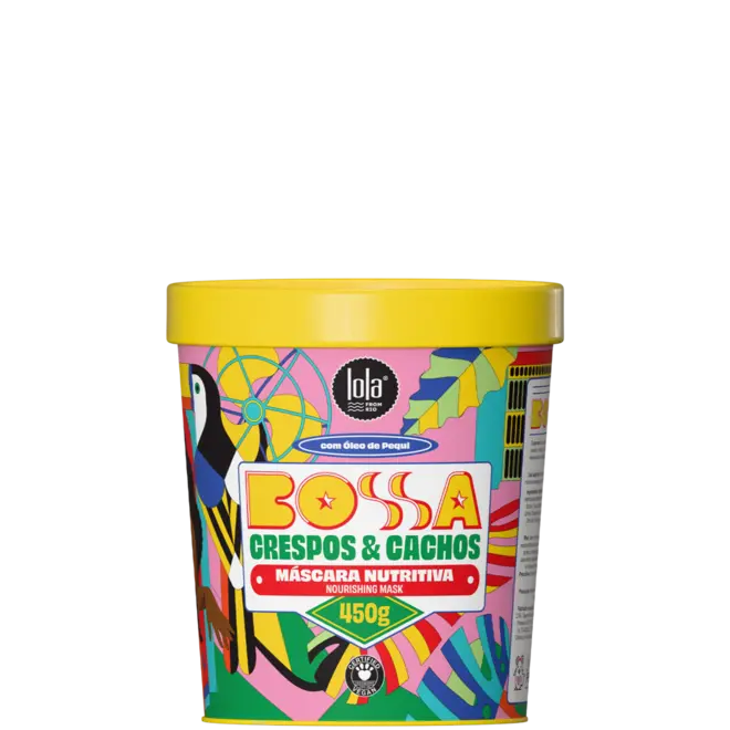 Lola From Rio Bossa Hair Mask 450g front view – Buy now at MKPBR.COM – Worldwide Shipping