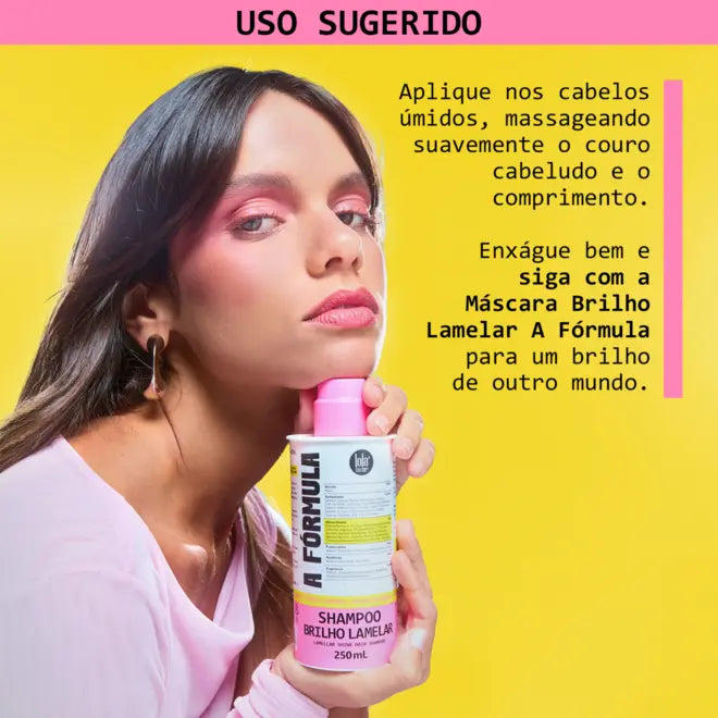 Lola From Rio Lamellar Shine Shampoo – Buy now at MKPBR.COM – Worldwide Shipping