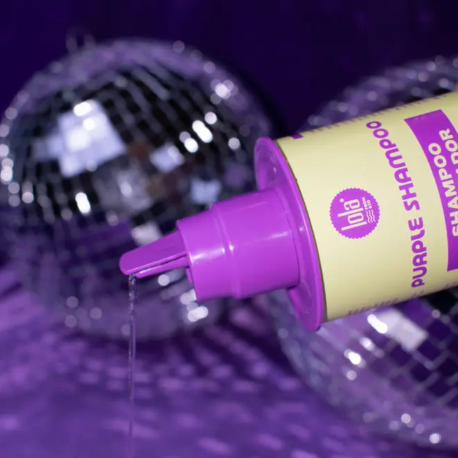 Lola From Rio Purple Shampoo bottle detail – Buy now at MKPBR.COM – Worldwide Shipping
