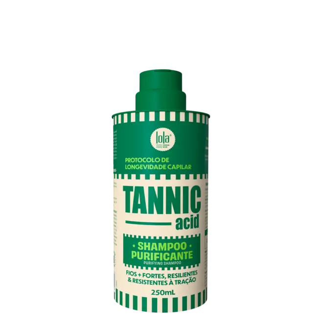 Lola From Rio Tannic Shampoo 250ml front view – Buy now at MKPBR.COM – Worldwide Shipping
