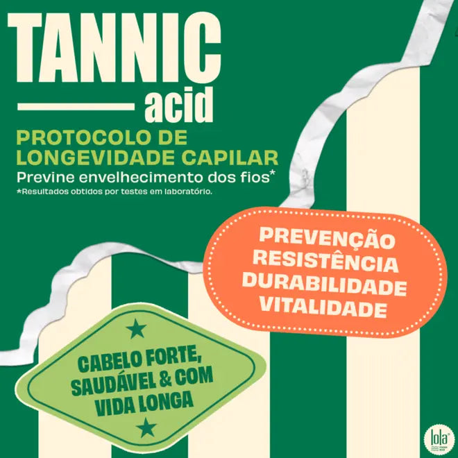 Lola From Rio Tannic Shampoo 250ml side view – Buy now at MKPBR.COM – Worldwide Shipping