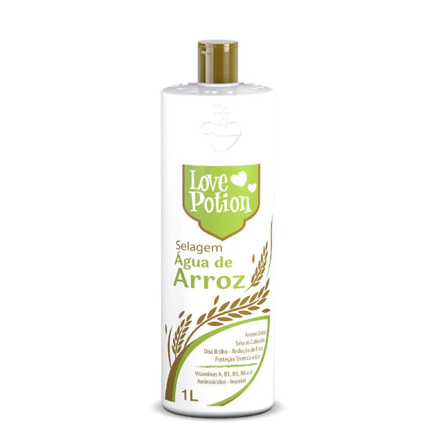 Love Potion Água de Arroz Rice Water Treatment Front View – Buy now at MKPBR.COM – Worldwide Shipping

