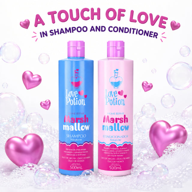 Love Potin Marshmallow Duo Post Keratin Maintenance Care – Buy now at MKPBR.COM – Worldwide Shipping
