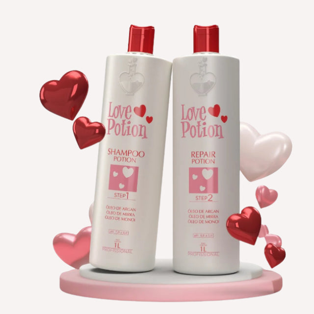 Love Potion Repair Kit Salon Grade Keratin Formula – Buy now at MKPBR.COM – Worldwide Shipping
