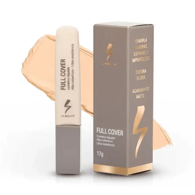LP Beauty Full Cover Liquid Concealer | Matte Finish, Total Camouflage, 0.6 oz (17g) Shade LP02 – Buy now at MKPBR.COM – Worldwide Shipping
