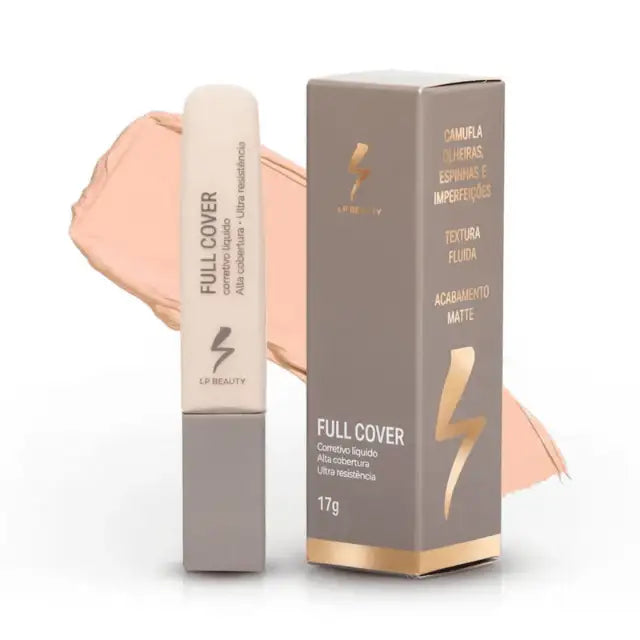 LP Beauty Full Cover Liquid Concealer | Matte Finish, Total Camouflage, 0.6 oz (17g) Shade LP03 – Buy now at MKPBR.COM – Worldwide Shipping