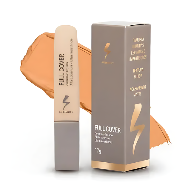 LP Beauty Full Cover Liquid Concealer | Matte Finish, Total Camouflage, 0.6 oz (17g) Shade LP05 – Buy now at MKPBR.COM – Worldwide Shipping