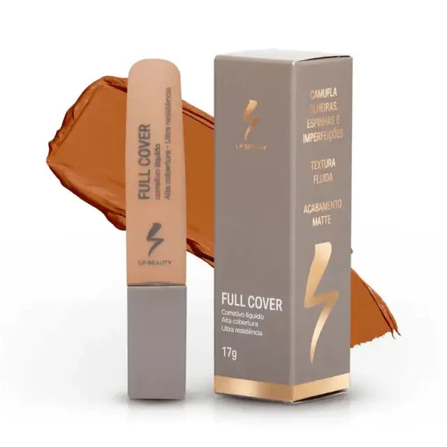LP Beauty Full Cover Liquid Concealer | Matte Finish, Total Camouflage, 0.6 oz (17g) Shade LP07 – Buy now at MKPBR.COM – Worldwide Shipping