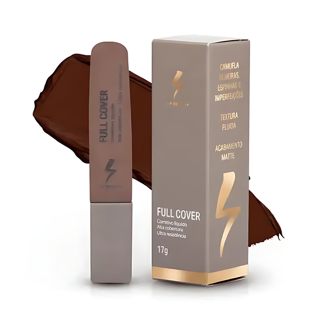 LP Beauty Full Cover Liquid Concealer | Matte Finish, Total Camouflage, 0.6 oz (17g) Shade LP10 – Buy now at MKPBR.COM – Worldwide Shipping