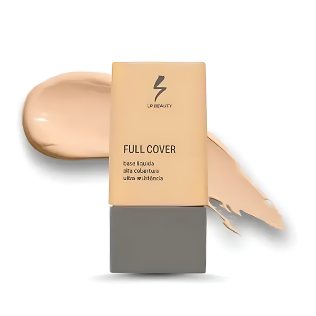 LP Beauty Full Cover Liquid Foundation | Matte Finish, Long-Lasting, 1.0 fl oz (30g). Shade 4Q – Buy now at MKPBR.COM – Worldwide Shipping