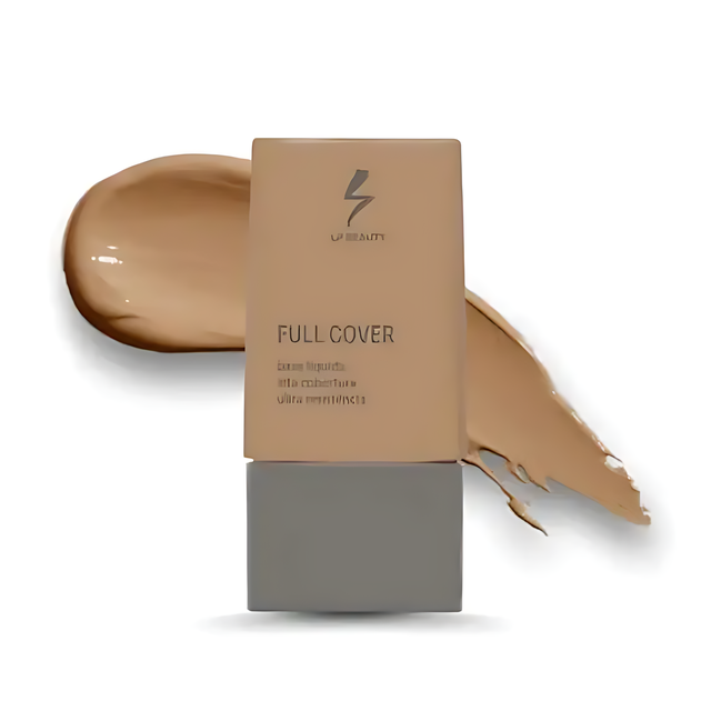 LP Beauty Full Cover Liquid Foundation | Matte Finish, Long-Lasting, 1.0 fl oz (30g). Shade 7F – Buy now at MKPBR.COM – Worldwide Shipping