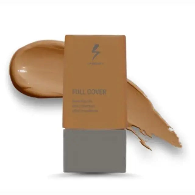 LP Beauty Full Cover Liquid Foundation | Matte Finish, Long-Lasting, 1.0 fl oz (30g). Shade 8F – Buy now at MKPBR.COM – Worldwide Shipping