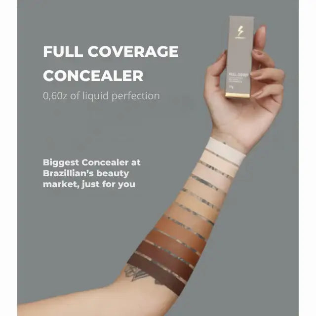 LP Beauty Maquiagem Corretivo Líquido Full Cover | High Performance, Brazilian Cosmetics – Buy now at MKPBR.COM – Worldwide Shipping