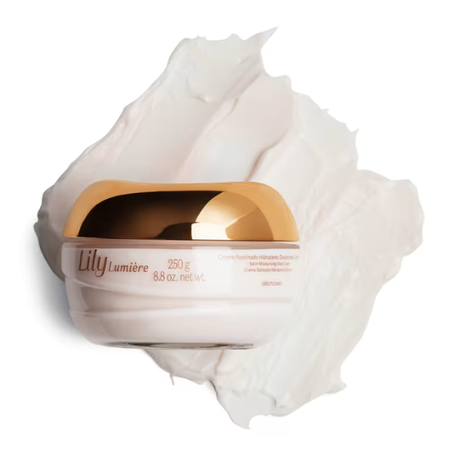 Premium Lily Lumière body cream for intense 48h moisture – Buy now at MKPBR.COM – Worldwide Shipping

