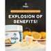 Magic Muuh Bovine Colostrum & Creatine Wellness Powder - Pink Lemonade - Support muscle gain and enhance physical performance – Buy now at MKPBR.COM – Worldwide Shipping