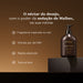 Boticário Malbec Pure Gold body lotion benefits banner in Portuguese listing honey-inspired fragrance, up to 48h hydration, fast absorption and light texture – Buy now at MKPBR.COM – Worldwide Shipping