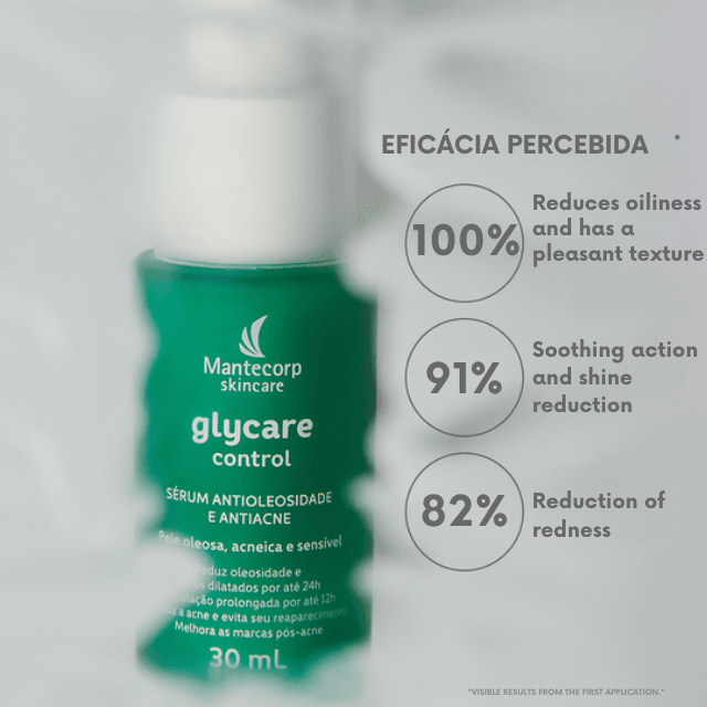 Official Mantecorp Glycare Control dermo-cosmetic packaging from Brazil – Buy now at MKPBR.COM – Worldwide Shipping
