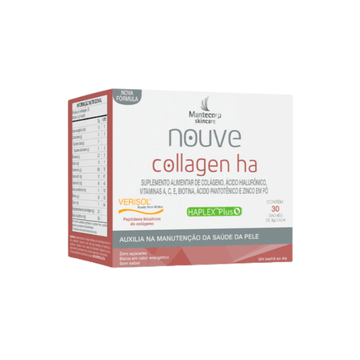 Mantecorp Nouve Collagen HA Supplement Powder New Formula 30 Sachets – Buy now at MKPBR.COM – Worldwide Shipping
