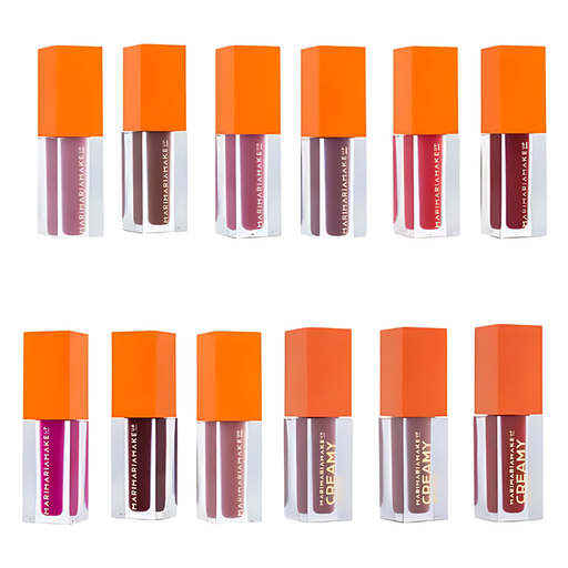 Mari Maria Makeup Creamy Matte Liquid Lipstick - Discover 9 long-lasting, highly pigmented shades – Buy now at MKPBR.COM – Worldwide Shipping