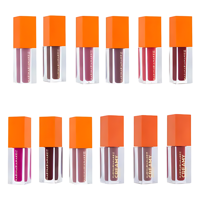 Mari Maria Makeup Creamy Matte Liquid Lipstick - Discover 9 long-lasting, highly pigmented shades – Buy now at MKPBR.COM – Worldwide Shipping