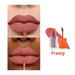 Mari Maria Makeup Creamy Matte Liquid Lipstick Frosty - A brown nude with pinkish tones for a versatile, natural enhancement – Buy now at MKPBR.COM – Worldwide Shipping