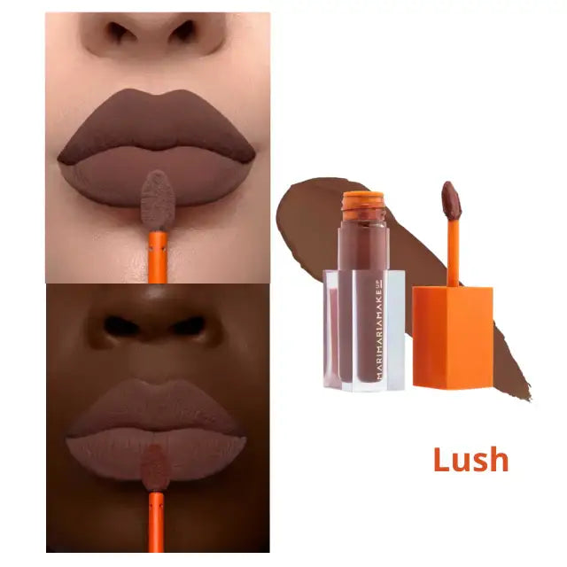Mari Maria Makeup Creamy Matte Liquid Lipstick Lush - A light brown with a subtle grayish undertone for a sophisticated nude – Buy now at MKPBR.COM – Worldwide Shipping