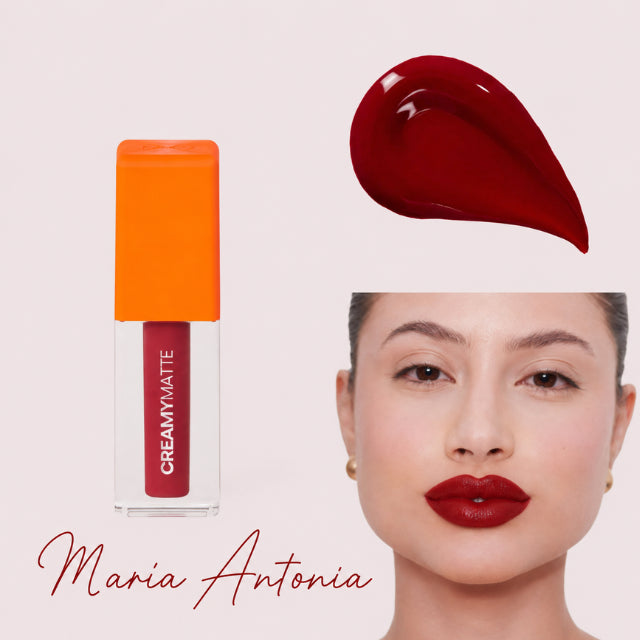 Mari Maria Makeup Creamy Matte Liquid Lipstick Maria Antônia – Buy now at MKPBR.COM – Worldwide Shipping