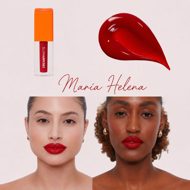 Mari Maria Makeup Creamy Matte Liquid Lipstick Maria Helena – Buy now at MKPBR.COM – Worldwide Shipping