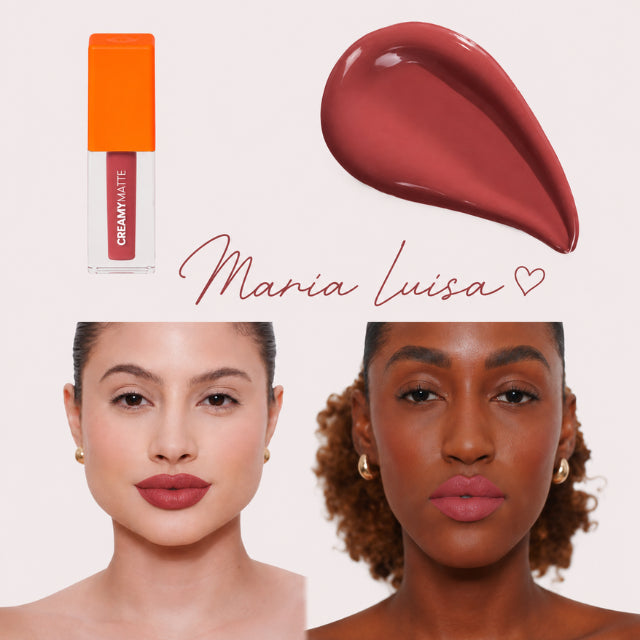 Mari Maria Makeup Creamy Matte Liquid Lipstick Maria Luisa – Buy now at MKPBR.COM – Worldwide Shipping