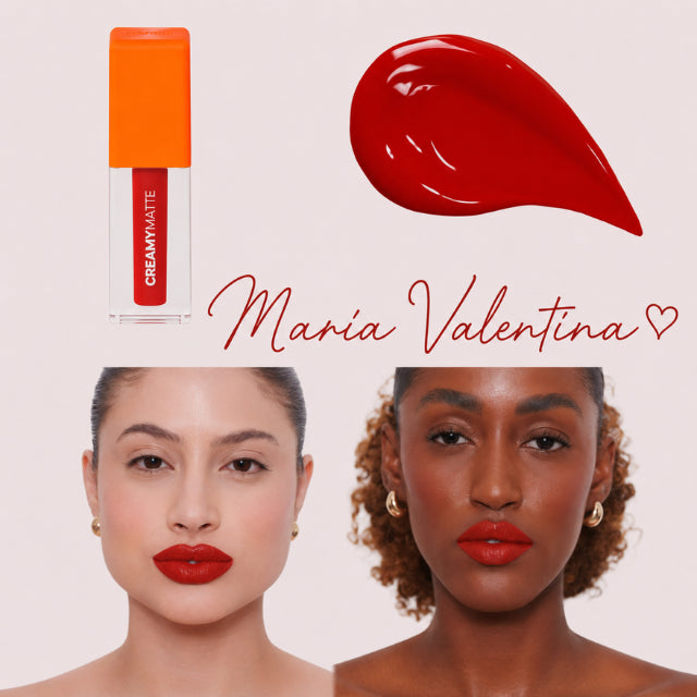Mari Maria Makeup Creamy Matte Liquid Lipstick Maria Valentina – Buy now at MKPBR.COM – Worldwide Shipping