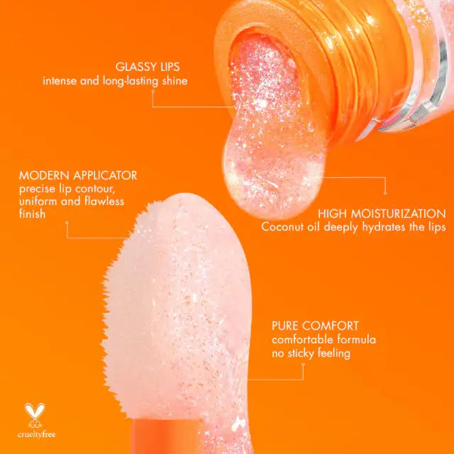 Mari Maria Makeup Glassy Lips - No-smudge, long-wearing gloss that stays put beautifully – Buy now at MKPBR.COM – Worldwide Shipping