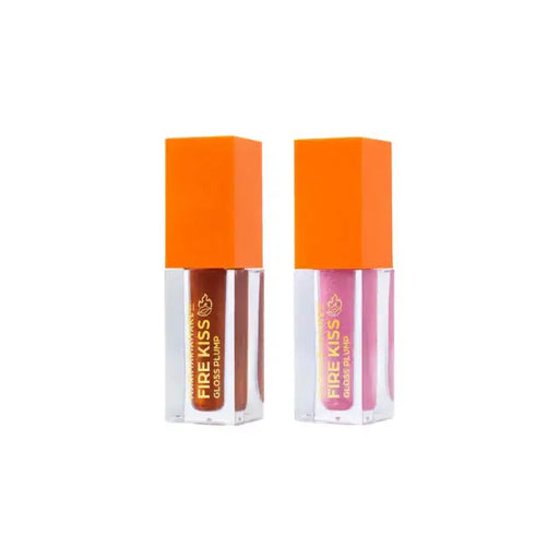Mari Maria Makeup Gloss Plump Fire Kiss - Volumizing lip gloss for an irresistible, fuller pout – Buy now at MKPBR.COM – Worldwide Shipping